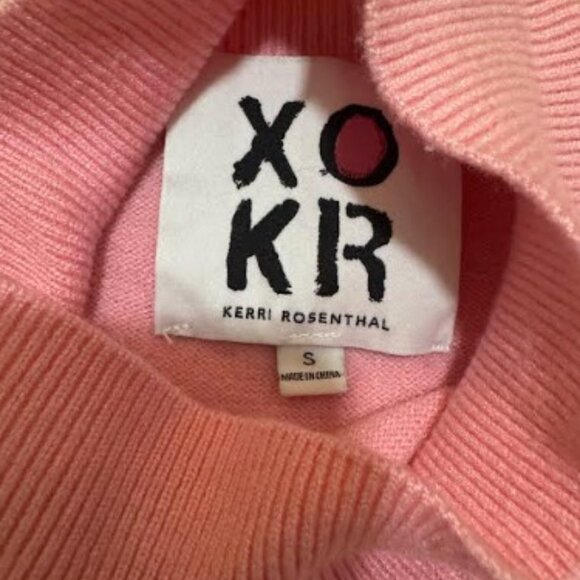Kerri Rosenthal Pink Heart Sweater NWT - Picture 2 of 4